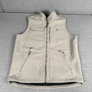 Carhartt Rain Defender Super Dux Relaxed Fit Sherpa Vest Mens Sz L Tall OV4999-M